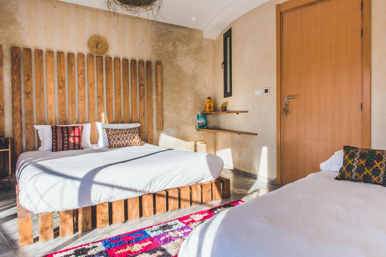 The Yogi Surfer Hotell Taghazout Eksteriør bilde