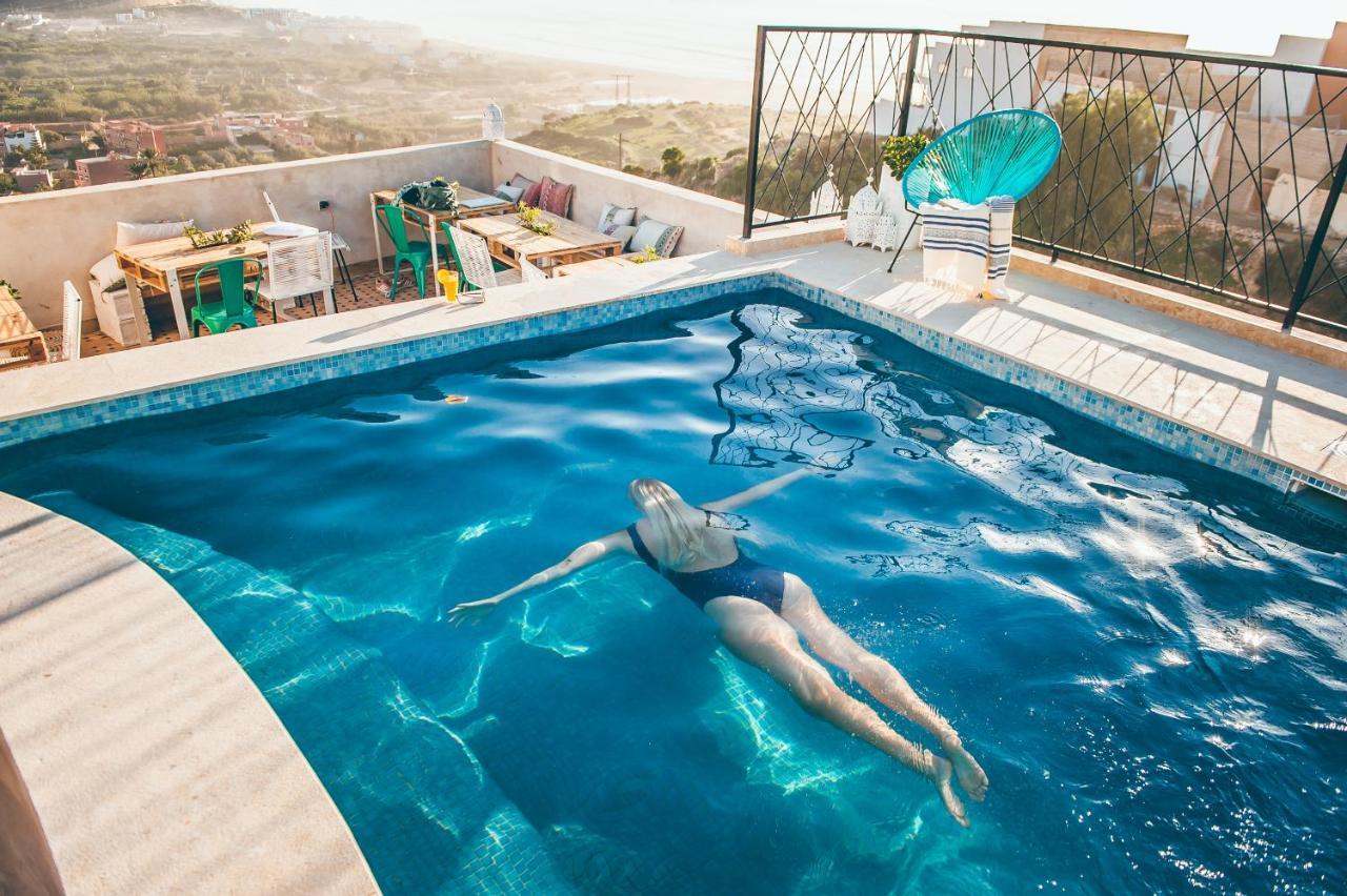 The Yogi Surfer Hotell Taghazout Eksteriør bilde