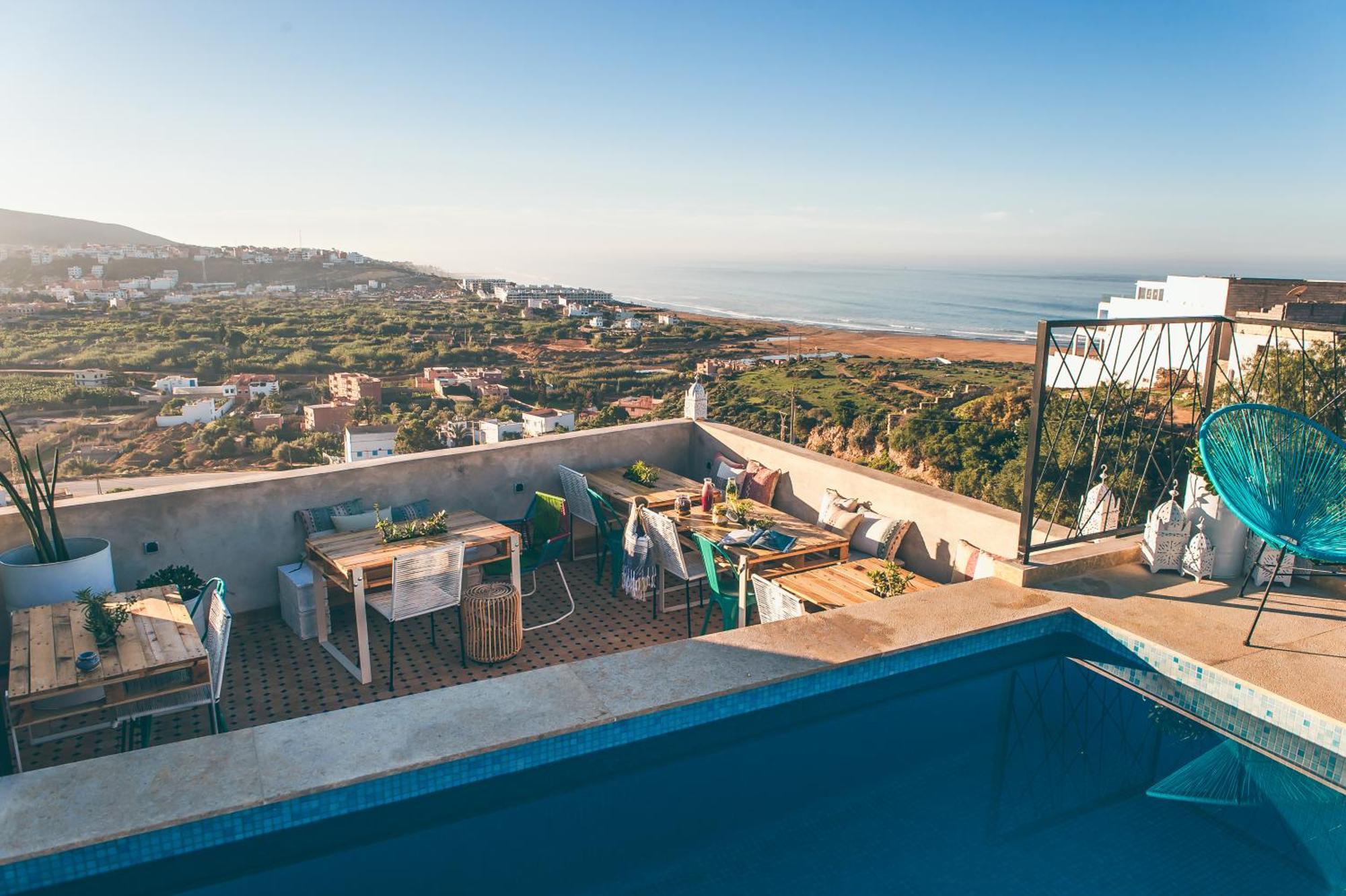 The Yogi Surfer Hotell Taghazout Eksteriør bilde